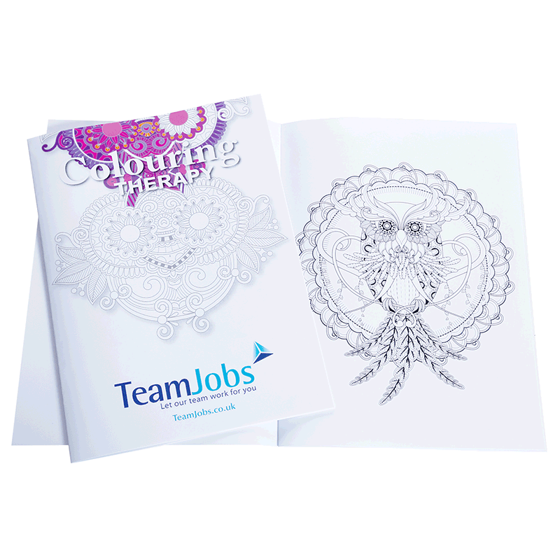 Grown Up Colouring Book A4