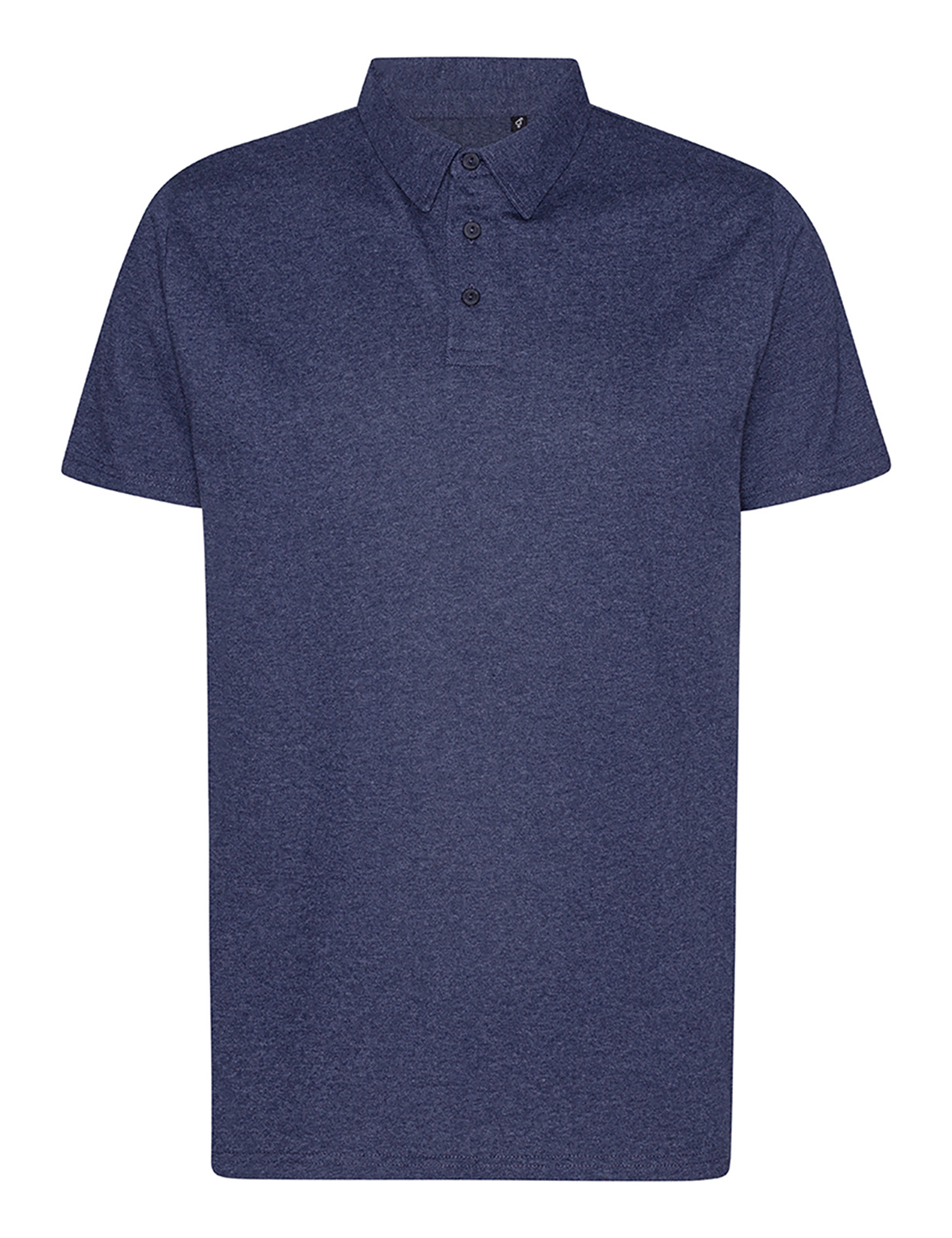 Neutral Recycled Cotton Polo