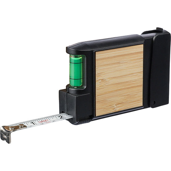 3m Tape Measure with Spirit Level - 1 Colour