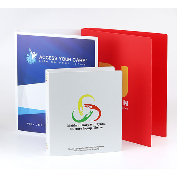 A4 Polypropylene Ring Binder - Full Colour