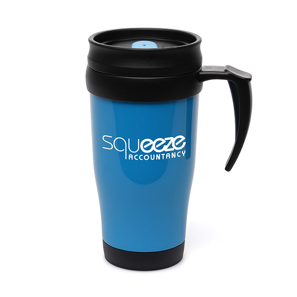 Economy Coloured Travel Mug