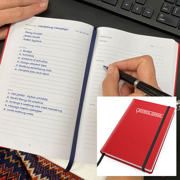 Como Recycled A5 Business  Planner - Full Colour