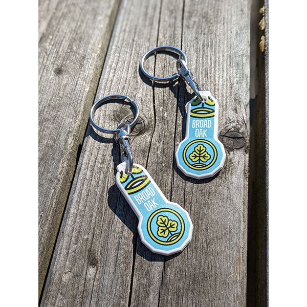 Trolley Stick Key Ring