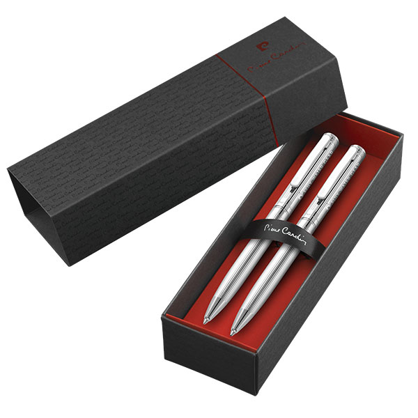 Pierre Cardin Moulin Ballpen and Pencil Set - Engraved