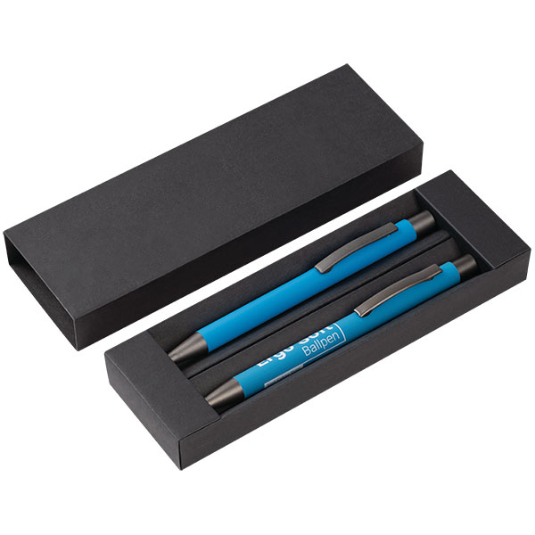 Ergo Soft Feel Ballpen and Mechanical Pencil Set - 1 Colour